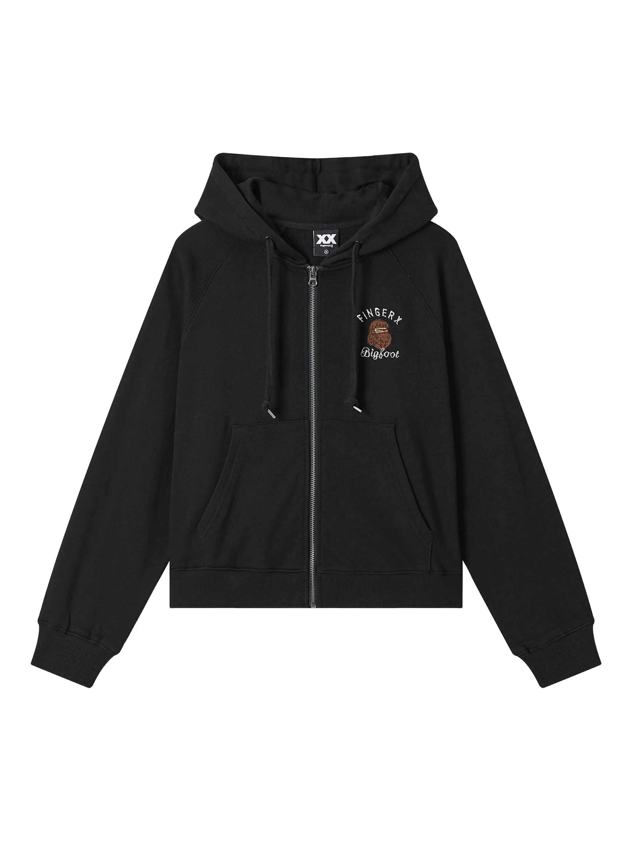 Худи на молнии с вышивкой Fingercroxx, черный
Худи на молнии с вышивкой Fingercroxx, черный