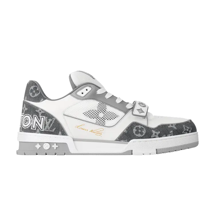 Кроссовки Louis Vuitton Trainer Velcro Strap - Grey Monogram Denim, серый
Кроссовки Louis Vuitton Trainer Velcro Strap - Grey Monogram Denim, серый