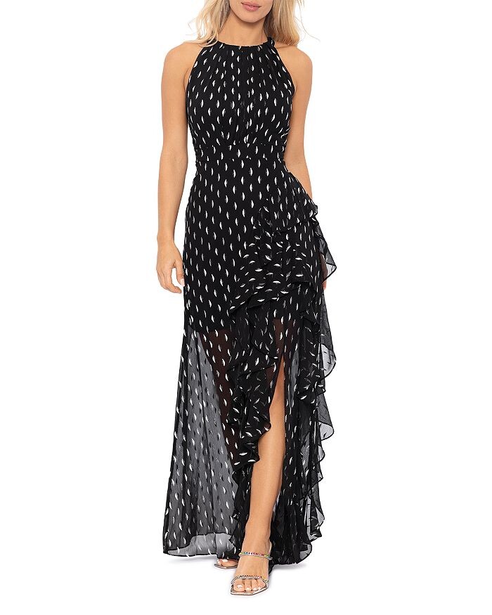 Шифоновое платье с металлическим полумесяцем и рюшами — 100% эксклюзив AQUA
Шифоновое платье с металлическим полумесяцем и рюшами — 100% эксклюзив AQUA