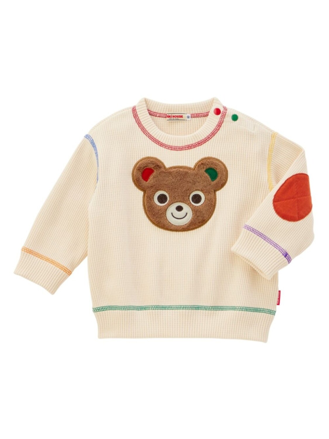 Фактурная толстовка Miki House, нейтральный цвет
Фактурная толстовка Miki House, нейтральный цвет