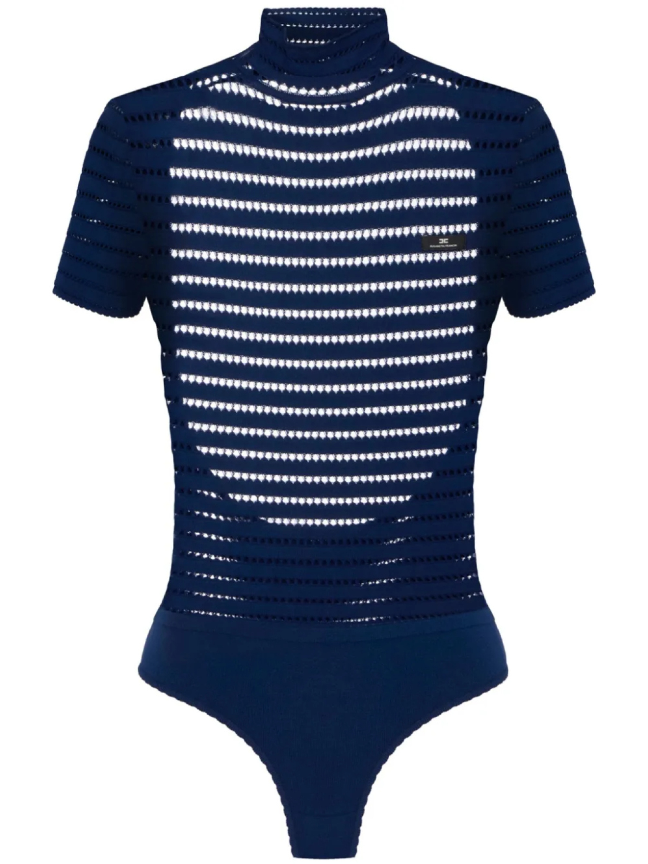 Elisabetta Franchi боди рыхлой вязки, синий
Elisabetta Franchi боди рыхлой вязки, синий