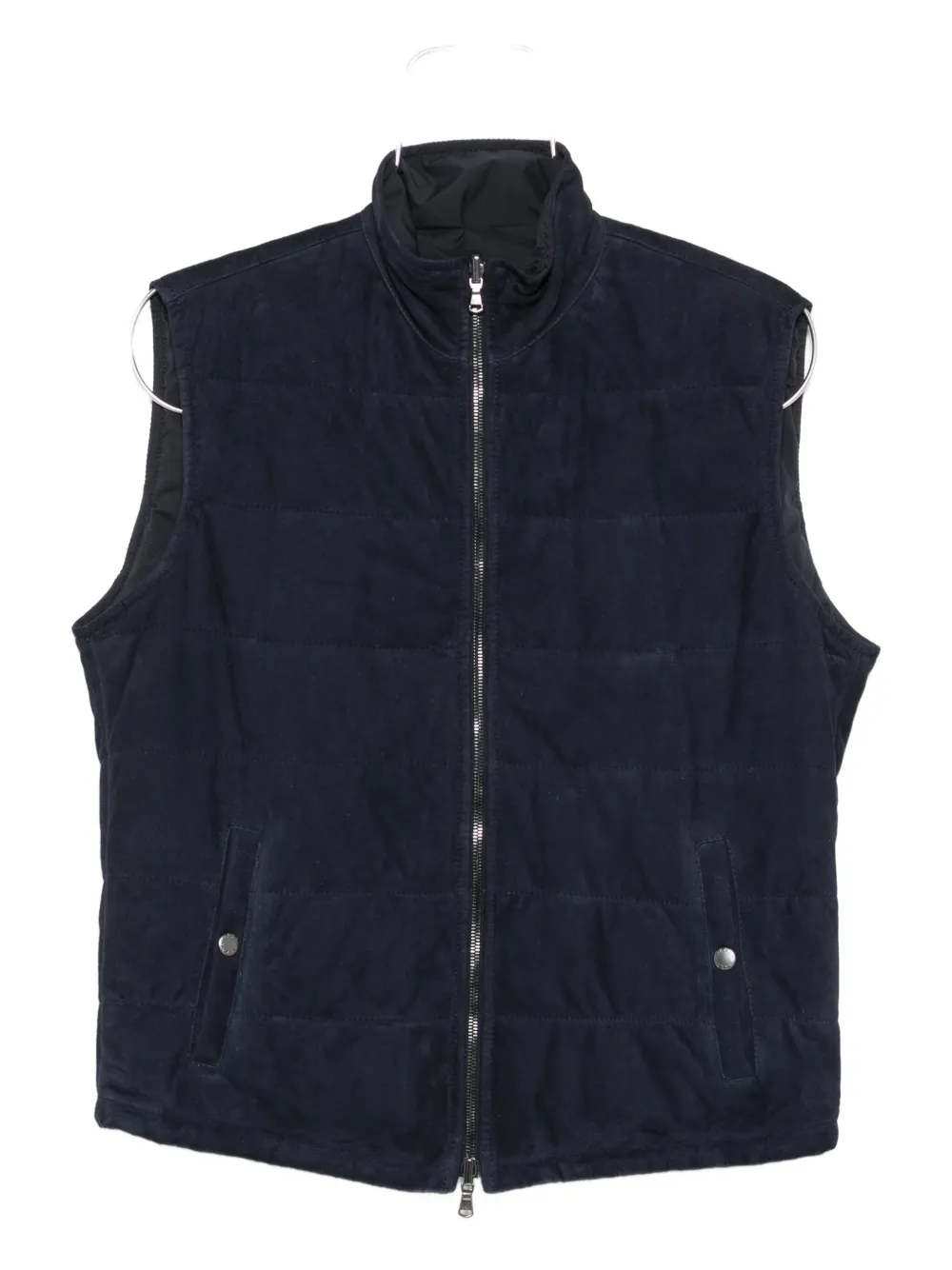 Стеганый замшевый жилет Barba, синий
Стеганый замшевый жилет Barba, синий