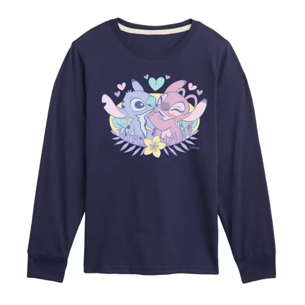 Футболка с длинными рукавами и принтом «Лило и Стич» для мальчиков 8-20 лет Disney, синий
Футболка с длинными рукавами и принтом «Лило и Стич» для мальчиков 8-20 лет Disney, синий