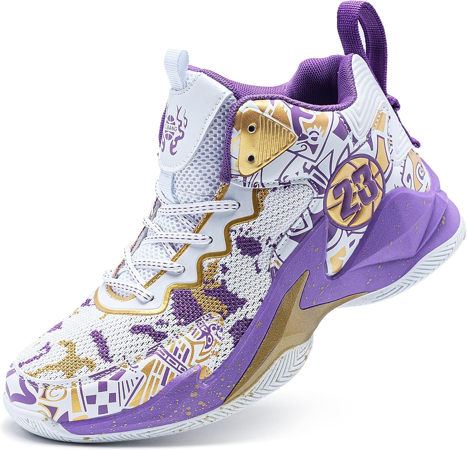 Мужские баскетбольные кроссовки, дышащие, с противоскользящей подошвой, модные, с граффити, для тренировок и улицы Kniaiwx, белый
Мужские баскетбольные кроссовки, дышащие, с противоскользящей подошвой, модные, с граффити, для тренировок и улицы Kniaiwx, белый