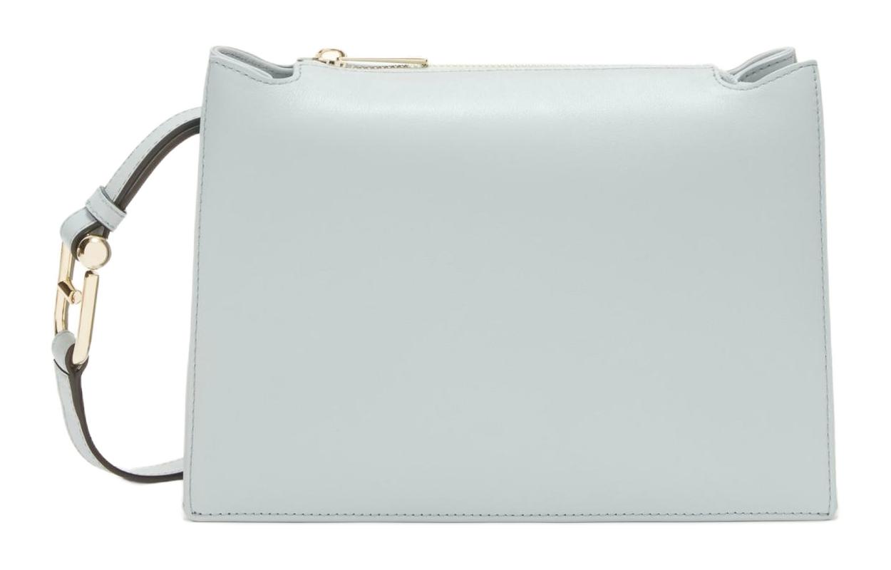 Furla Кожаная сумка через плечо женская небесно-голубая
Furla Кожаная сумка через плечо женская небесно-голубая