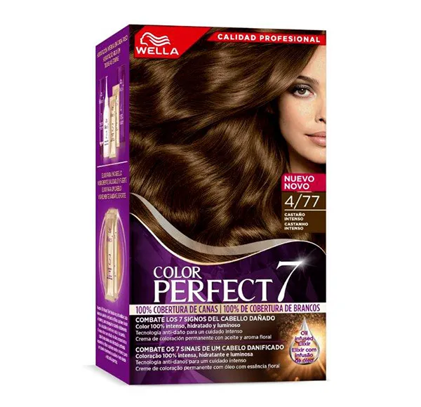 Перманентное окрашивание Tinte Color Perfect Color Perfect 7, цвет castaño aterciopelado
Перманентное окрашивание Tinte Color Perfect Color Perfect 7, цвет castaño aterciopelado