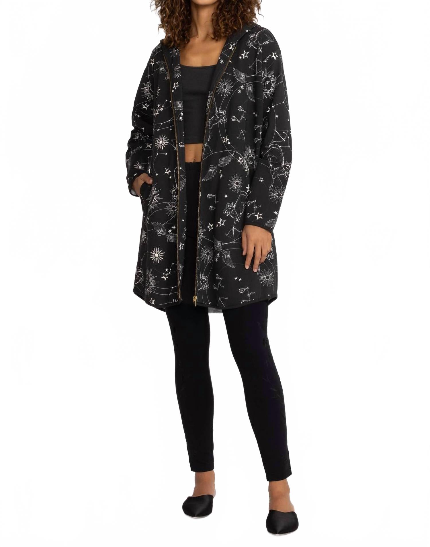 Бижу длинный худи-пальто в мультицвете Johnny Was
Бижу длинный худи-пальто в мультицвете Johnny Was