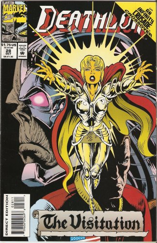 Deathlok #28 (An Infinity Crusade Crossover) October 1993 (Marvel Comics)
Deathlok #28 (An Infinity Crusade Crossover) October 1993 (Marvel Comics)