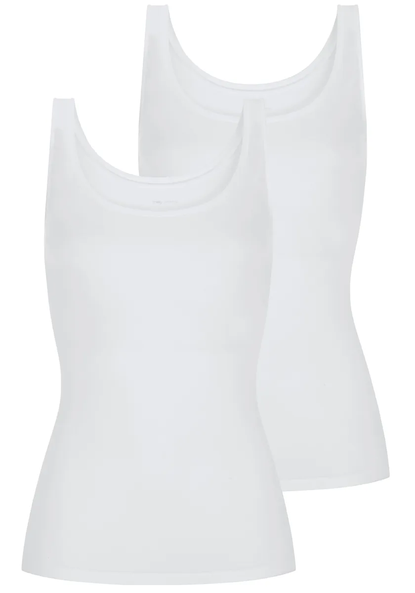 Топ подмышки Mey "SUPERFINE ORGANIC" (упаковка, 2 шт.), на широких бретелях, белый
Топ подмышки Mey "SUPERFINE ORGANIC" (упаковка, 2 шт.), на широких бретелях, белый