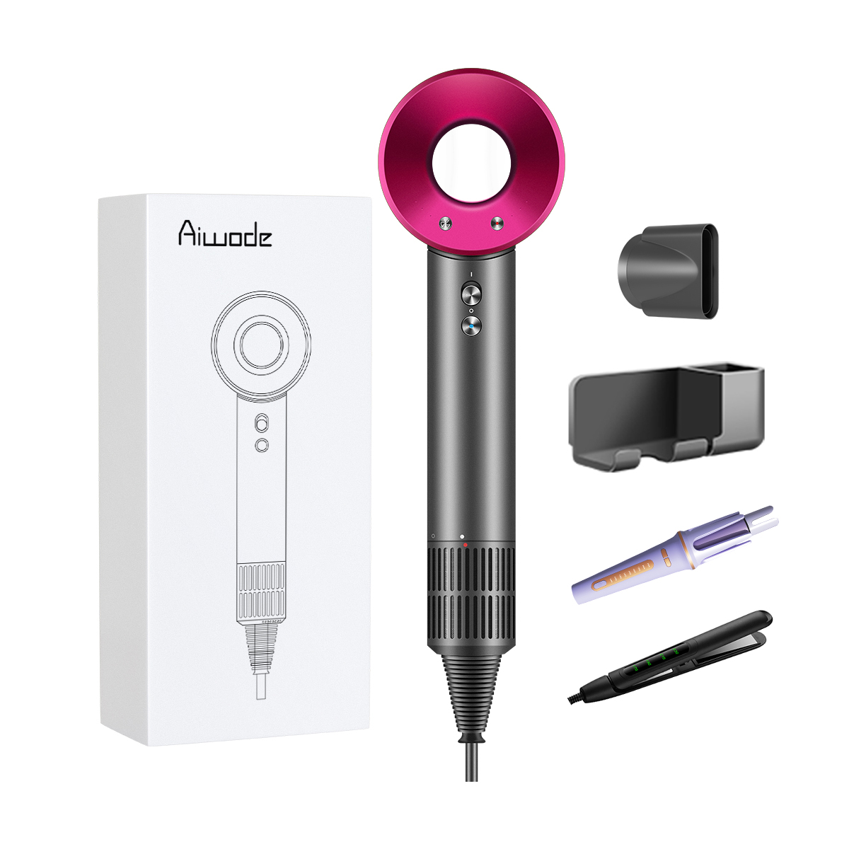 Фен K22 с постоянной температурой для бережной сушки и ухода за волосами Ai Wo De, Rose Red
Фен K22 с постоянной температурой для бережной сушки и ухода за волосами Ai Wo De, Rose Red