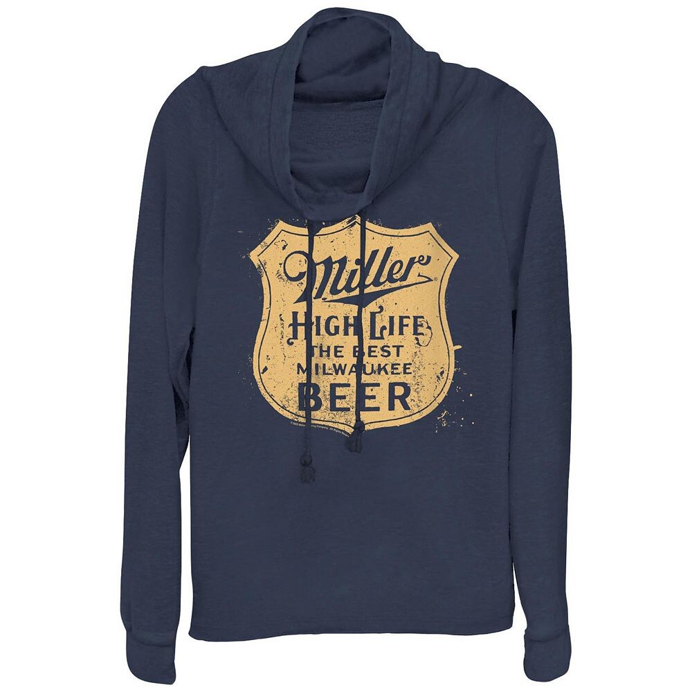 Большие размеры Miller High Life Значок с воротником-хомутом Легкий графический дизайн с длинным рукавом Licensed Character, темно-синий
Большие размеры Miller High Life Значок с воротником-хомутом Легкий графический дизайн с длинным рукавом Licensed Character, темно-синий