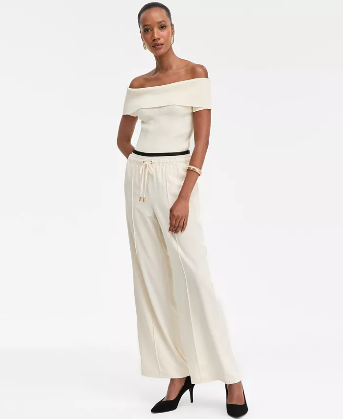 Женские брюки с высокой талией и широкими штанинами I.N.C. International Concepts, коричневый/бежевый
Женские брюки с высокой талией и широкими штанинами I.N.C. International Concepts, коричневый/бежевый