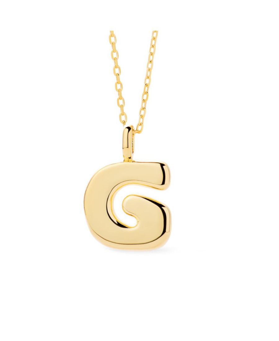 Колье с буквами - Колье с объемными буквами Ana Luisa, Bubble letter g
Колье с буквами - Колье с объемными буквами Ana Luisa, Bubble letter g