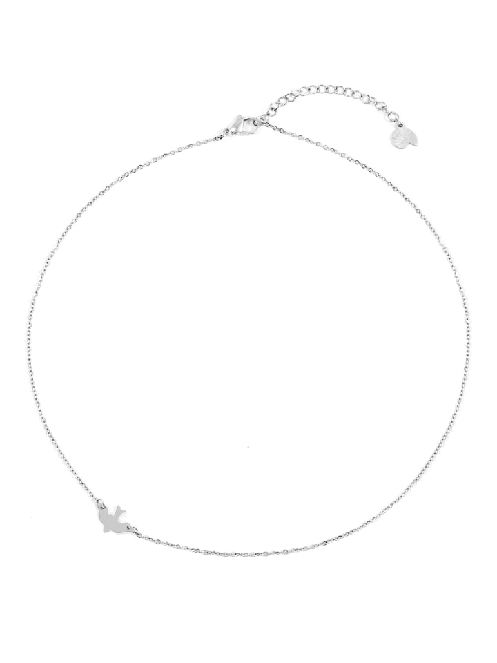 Hey Happiness Подвеска в виде птицы из нержавеющей стали, серебристая - (Д) 43-48,5 см
Hey Happiness Подвеска в виде птицы из нержавеющей стали, серебристая - (Д) 43-48,5 см