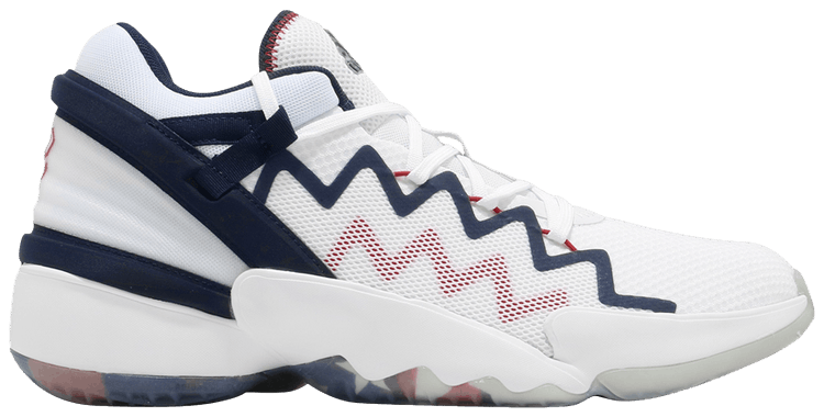 Кроссовки adidas D.O.N. Issue #2 GCA 'Team USA', белый
Кроссовки adidas D.O.N. Issue #2 GCA 'Team USA', белый