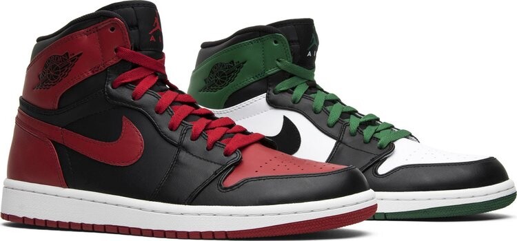 Кроссовки Air Jordan 1 Retro High DMP Bulls Celtics Pack, разноцветный, Зеленый, Кроссовки Air Jordan 1 Retro High DMP Bulls Celtics Pack, разноцветный
Кроссовки Air Jordan 1 Retro High DMP Bulls Celtics Pack, разноцветный, Зеленый, Кроссовки Air Jordan 1 Retro High DMP Bulls Celtics Pack, разноцветный