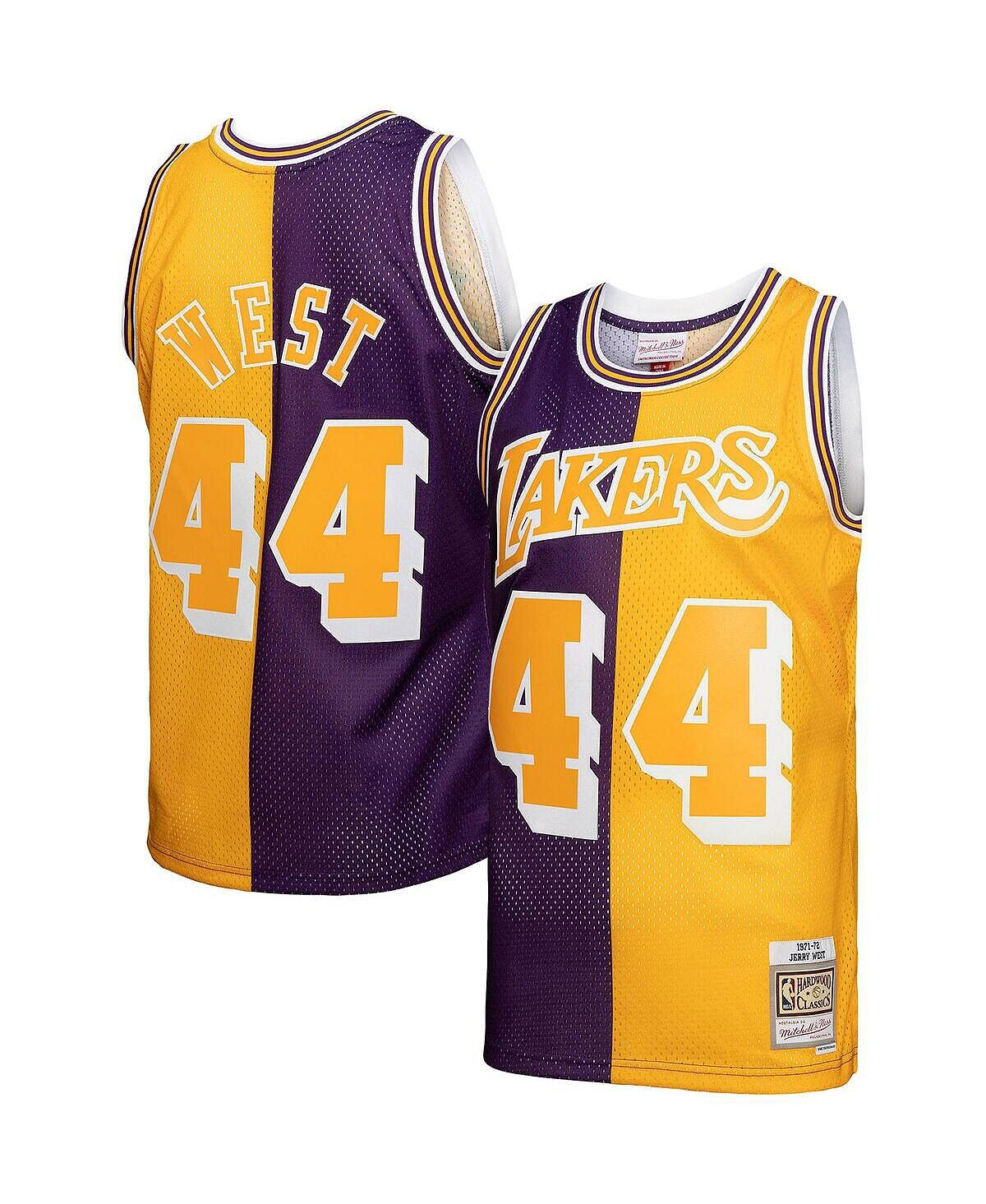 Мужская футболка jerry west purple, gold los angeles lakers hardwood classics 1971-72 split swingman jersey Mitchell & Ness, мульти
Мужская футболка jerry west purple, gold los angeles lakers hardwood classics 1971-72 split swingman jersey Mitchell & Ness, мульти