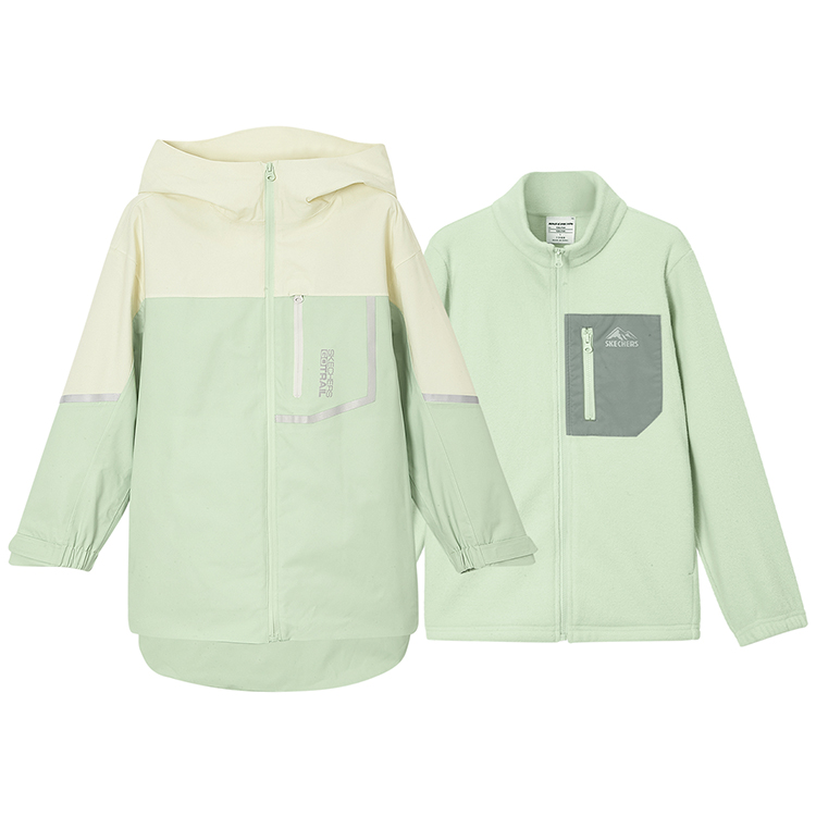 Ветровка для младших школьников Skechers, светло-серый зеленый 
Ветровка для младших школьников Skechers, светло-серый зеленый