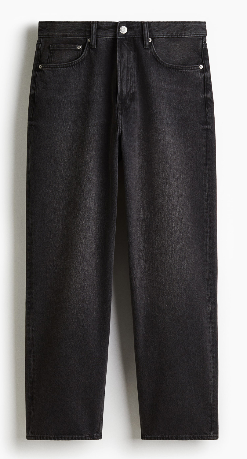 Джинсы H&M Loose, черный
Джинсы H&M Loose, черный