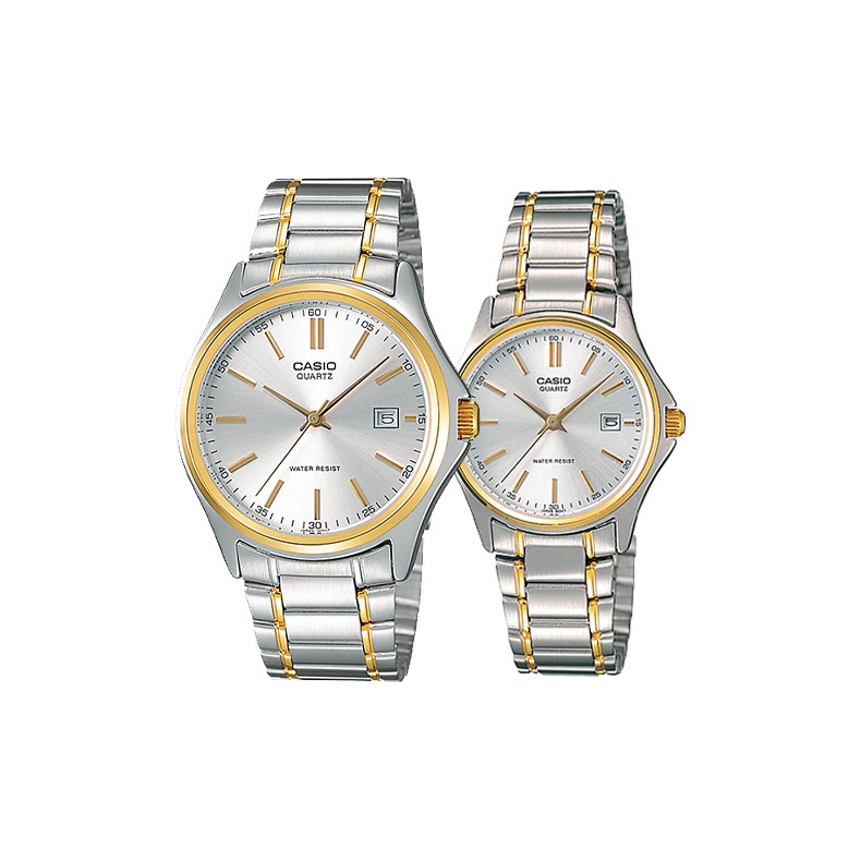 CASIO Unisex Pair Table Series Silver Watch
CASIO Unisex Pair Table Series Silver Watch