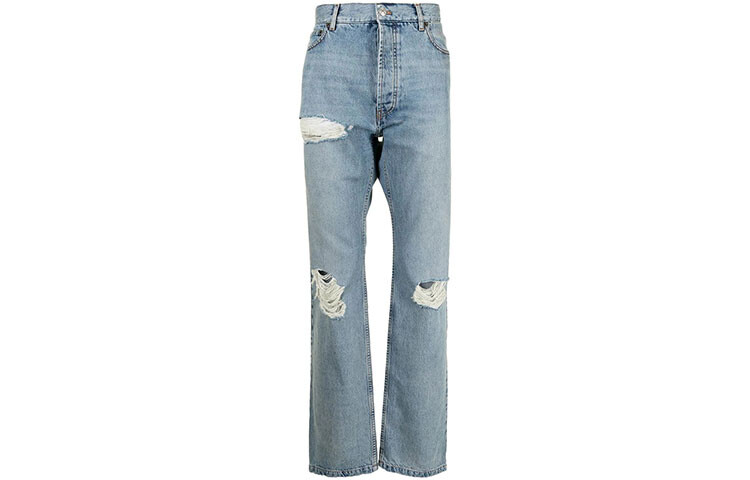 Джинсы мужские синие Balenciaga, синий 
Джинсы мужские синие Balenciaga, синий