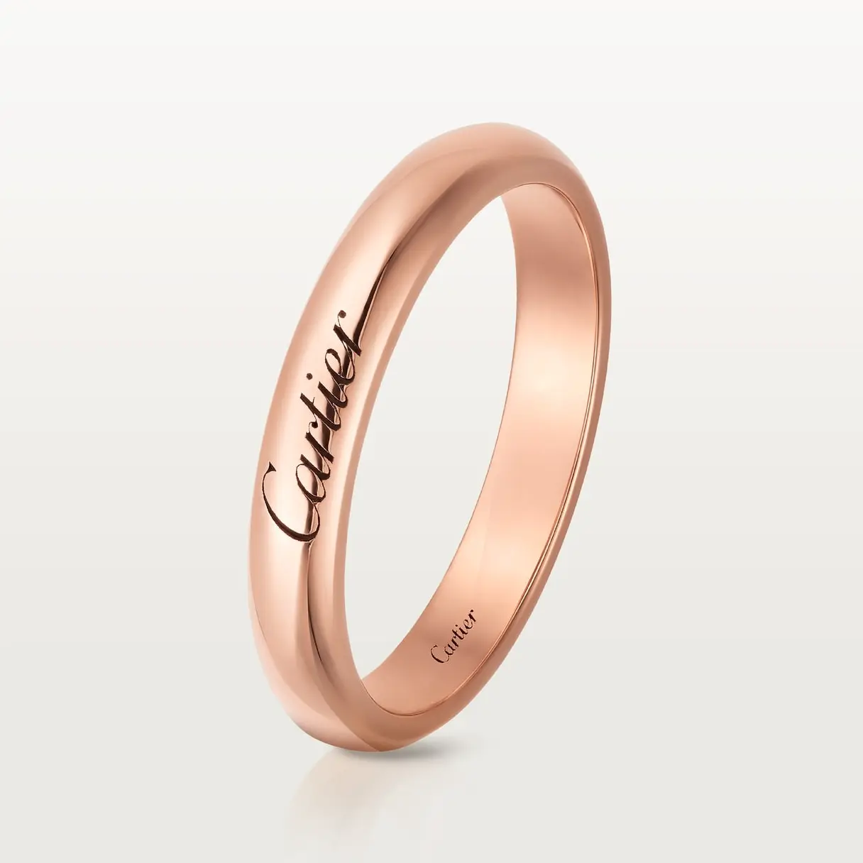 Кольцо Cartier C de Cartier Wedding, 3 мм, розовое золото
Кольцо Cartier C de Cartier Wedding, 3 мм, розовое золото