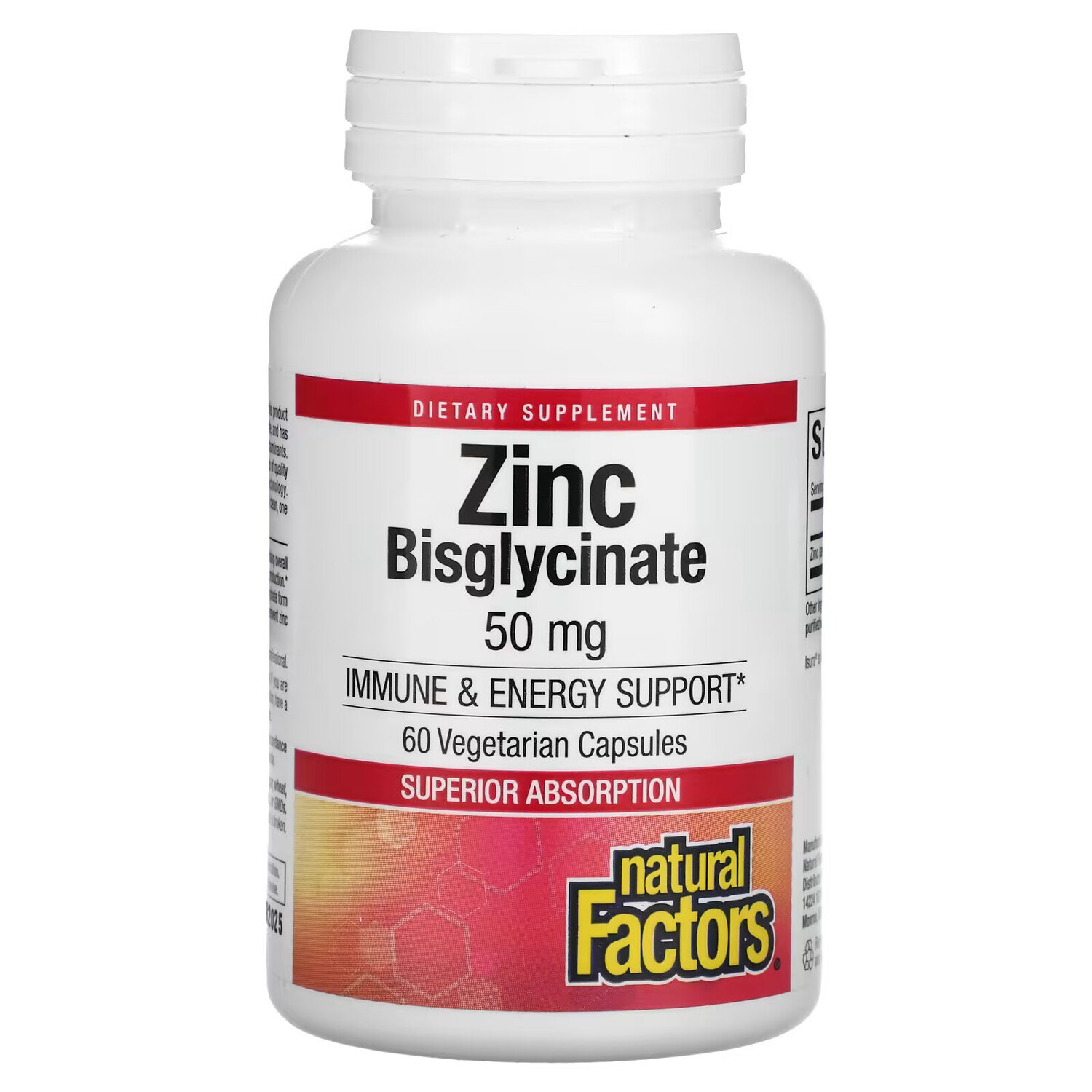 Бисглицинат цинка Natural Factors, 50 мг, 60 вегетарианских капсул
Бисглицинат цинка Natural Factors, 50 мг, 60 вегетарианских капсул