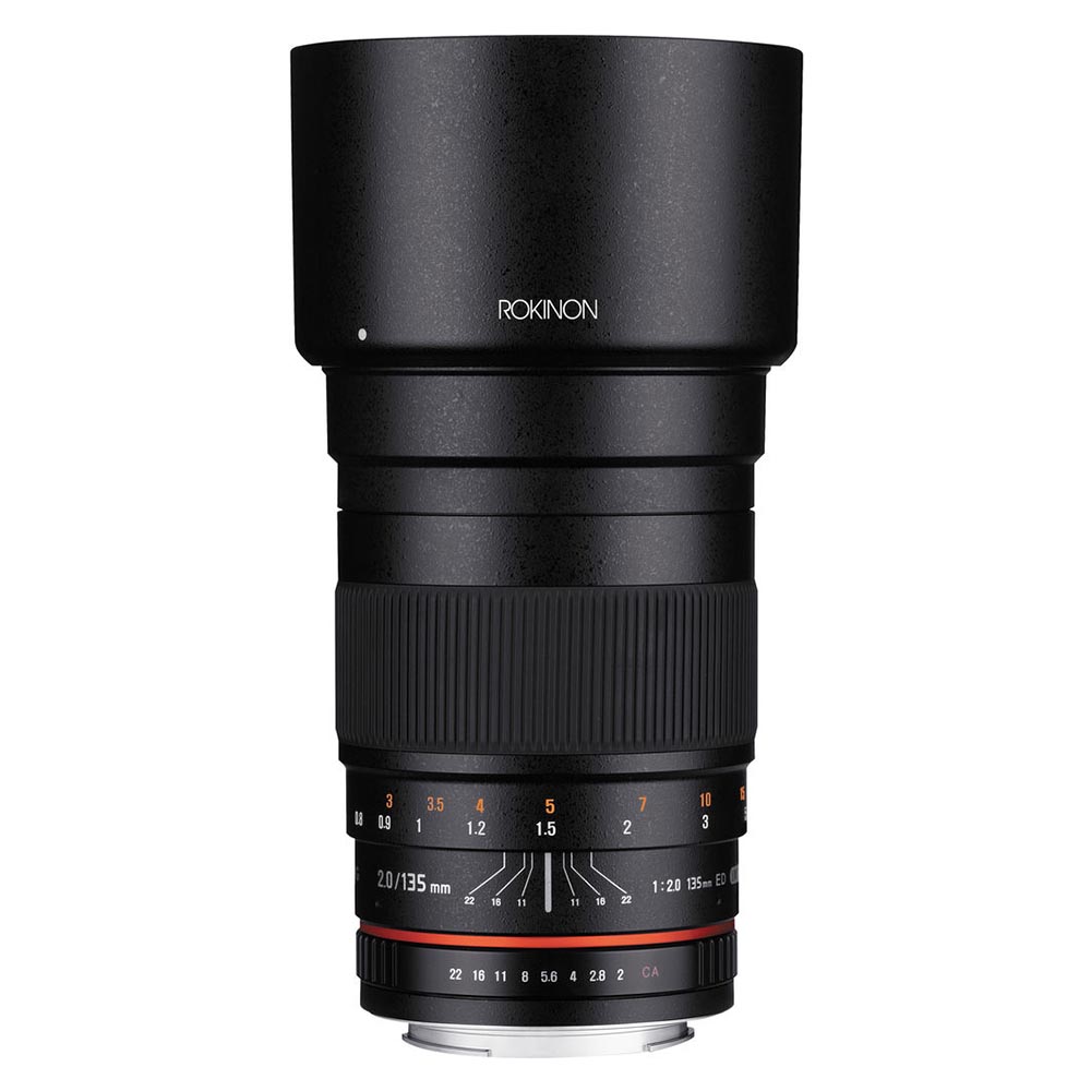 Объектив Rokinon 135mm f/2.0 ED UMC, Sony E Mount, черный
Объектив Rokinon 135mm f/2.0 ED UMC, Sony E Mount, черный