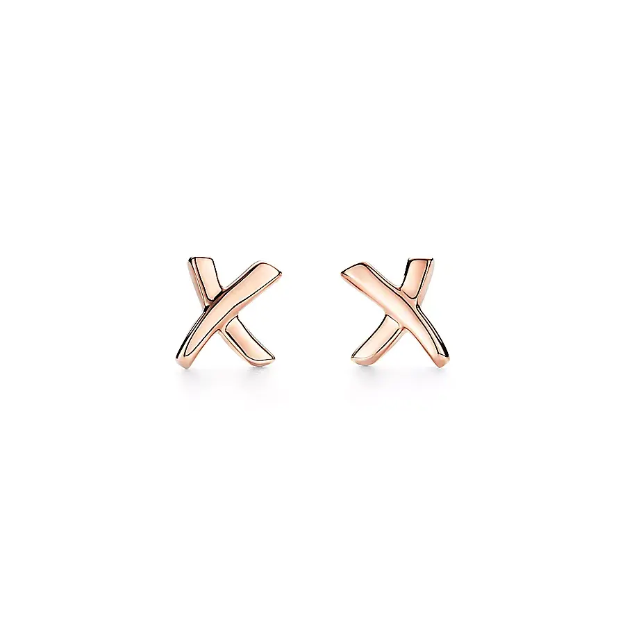 Серьги Tiffany & Co. x Paloma Picasso X, розовое золото
Серьги Tiffany & Co. x Paloma Picasso X, розовое золото