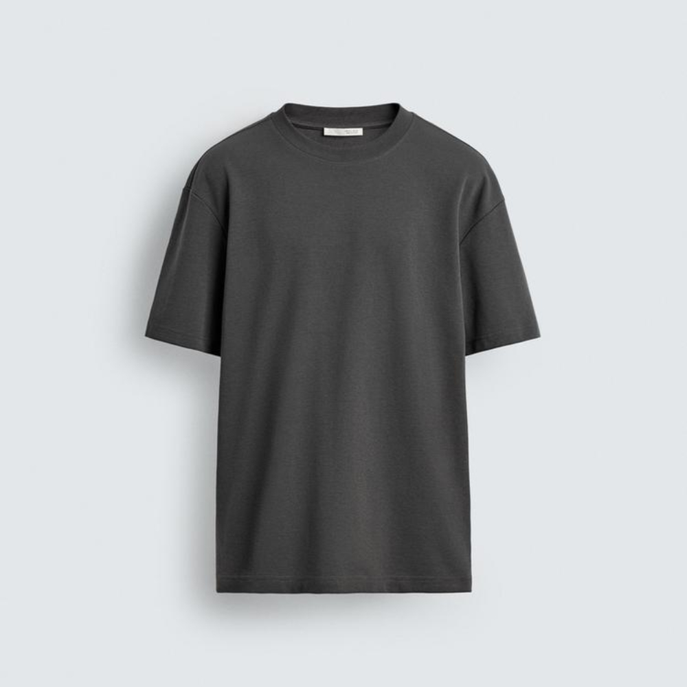 Футболка Zara Relaxed Fit Interlock, темно-серый
Футболка Zara Relaxed Fit Interlock, темно-серый