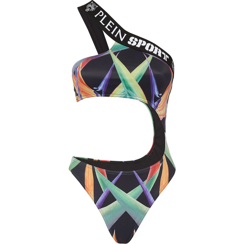 Цветы на купальнике Plein Sport, черный
Цветы на купальнике Plein Sport, черный