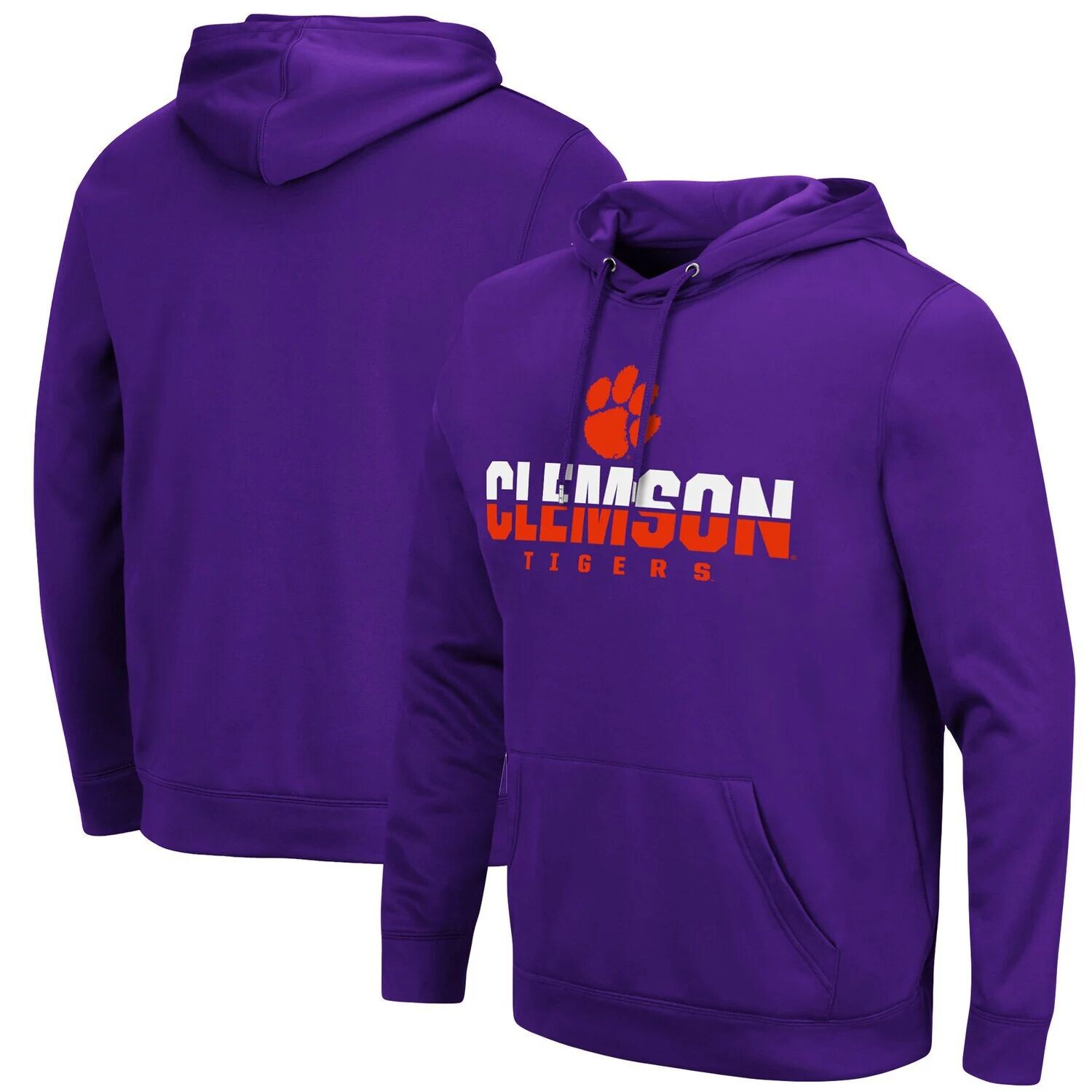 Мужской фиолетовый пуловер с капюшоном Clemson Tigers Lantern Colosseum
Мужской фиолетовый пуловер с капюшоном Clemson Tigers Lantern Colosseum