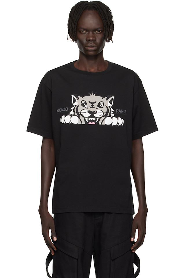 Футболка оверсайз Kenzo Paris 'Kenzo Happy Tiger', черный
Футболка оверсайз Kenzo Paris 'Kenzo Happy Tiger', черный