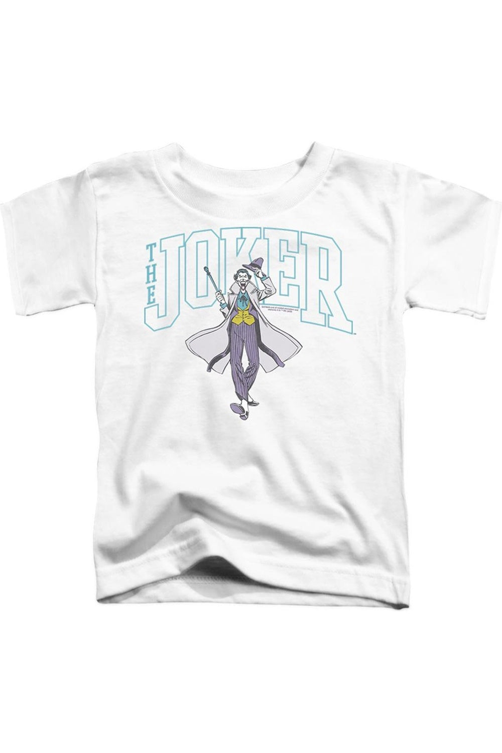 Футболка с коротким рукавом для малышей Batman Joker Varsity на белом фоне Gildan
Футболка с коротким рукавом для малышей Batman Joker Varsity на белом фоне Gildan