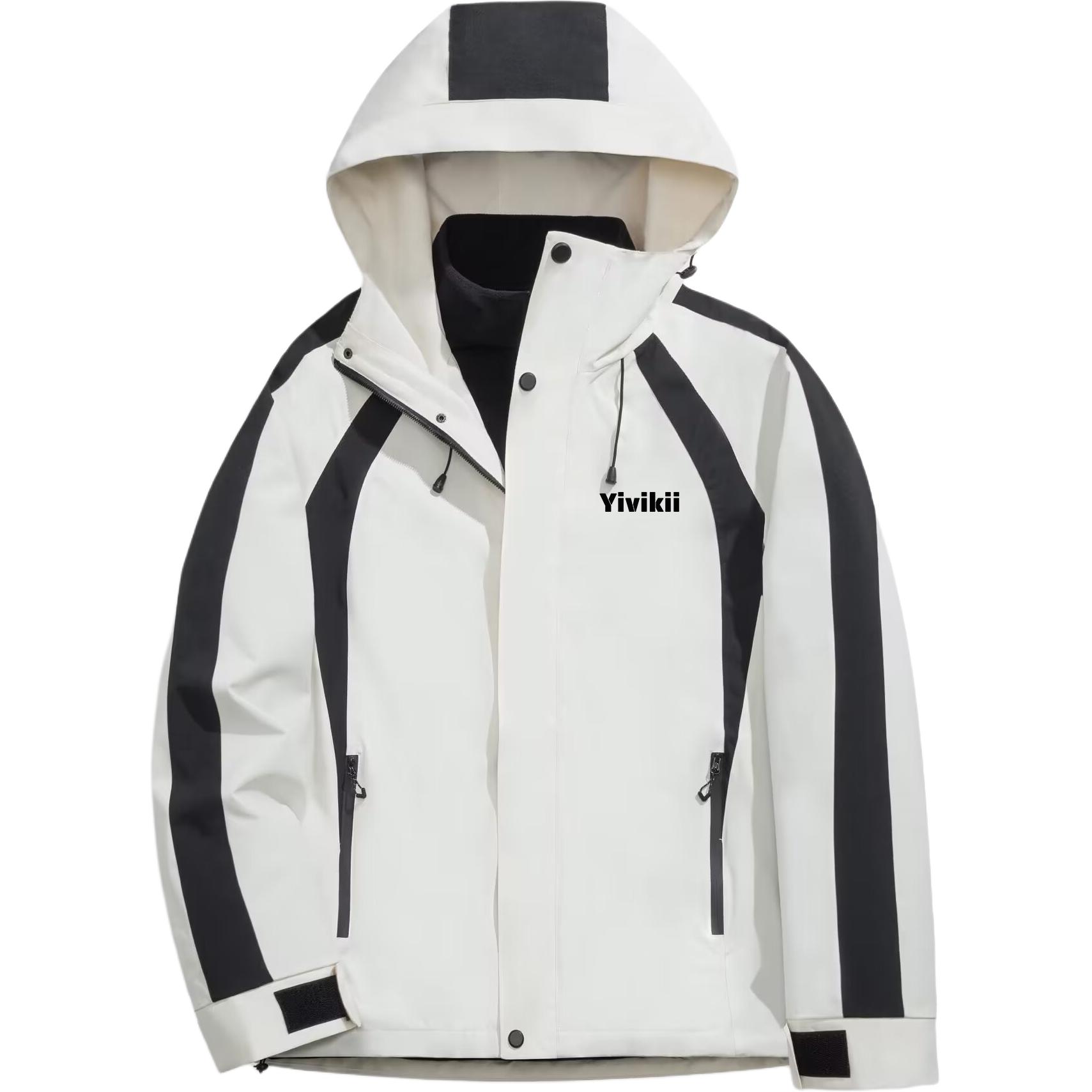 YIVIKII Куртка Unisex, White Black
YIVIKII Куртка Unisex, White Black