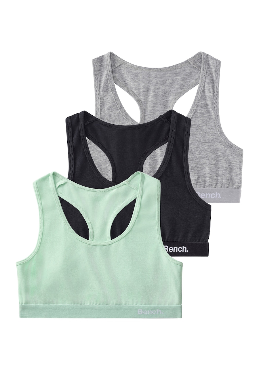 Бюстгальтер-бралетт BENCH, Mottled Grey/Mint/Black
Бюстгальтер-бралетт BENCH, Mottled Grey/Mint/Black