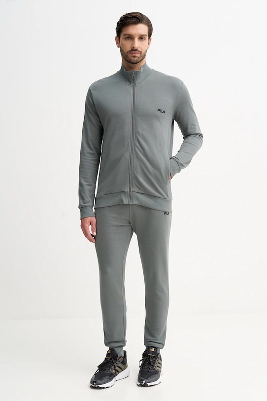 Хлопковый спортивный костюм Fila, серый
Хлопковый спортивный костюм Fila, серый