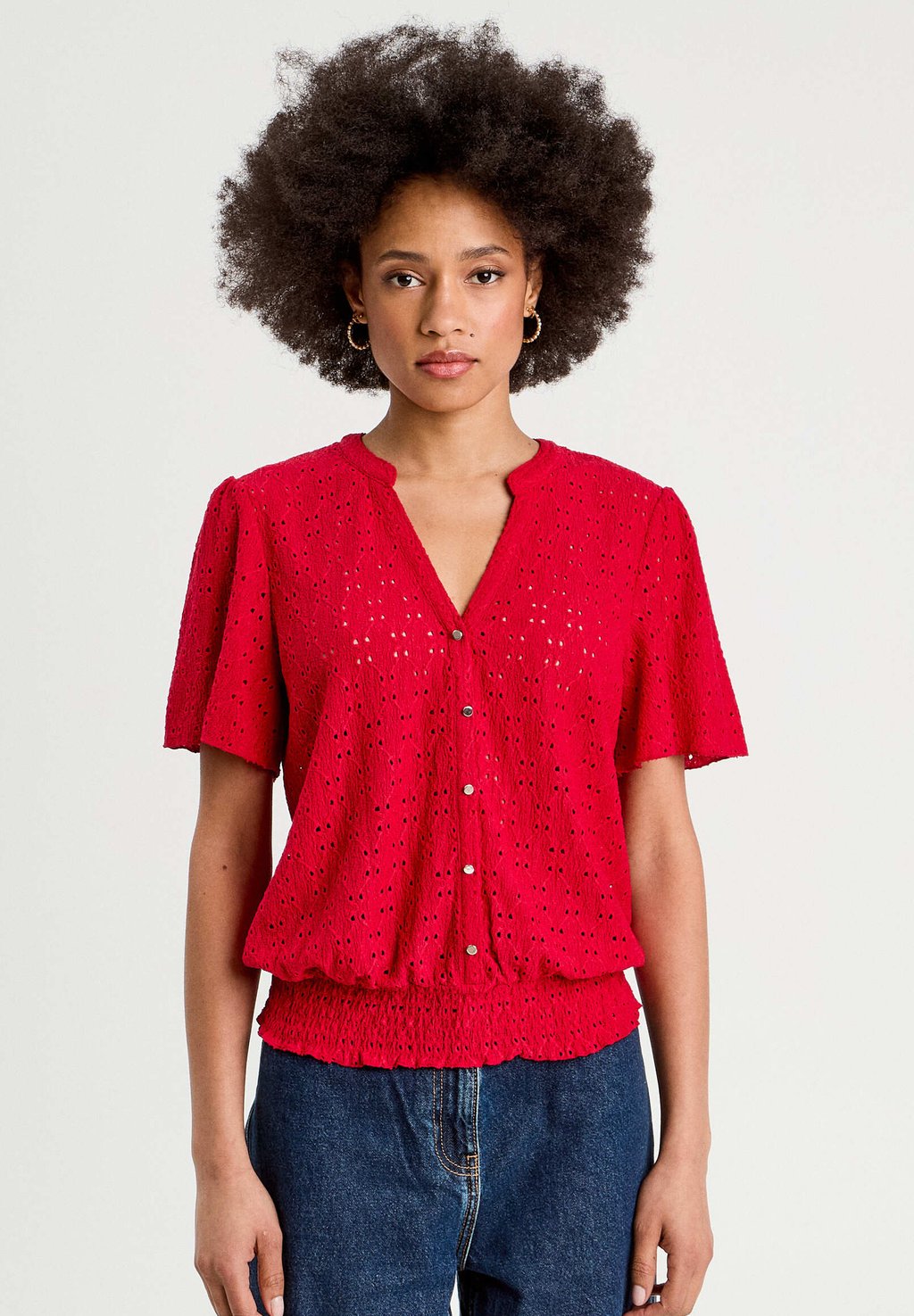 Блуза MIT KURZEN ÄRMELN Cache Cache, красный
Блуза MIT KURZEN ÄRMELN Cache Cache, красный