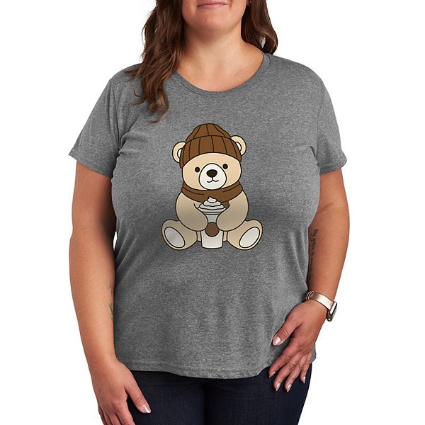 Футболка с принтом плюс сайз в виде плюшевого мишки с чашкой кофе Licensed Character, Heather Gray, Коричневый, Футболка с принтом плюс сайз в виде плюшевого мишки с чашкой кофе Licensed Character, Heather Gray
Футболка с принтом плюс сайз в виде плюшевого мишки с чашкой кофе Licensed Character, Heather Gray, Коричневый, Футболка с принтом плюс сайз в виде плюшевого мишки с чашкой кофе Licensed Character, Heather Gray