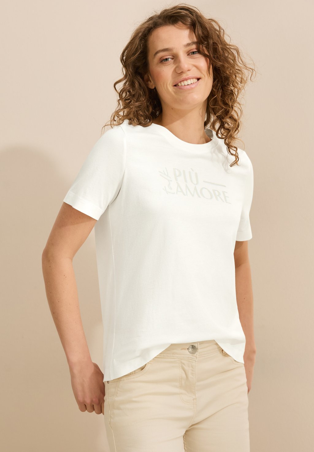 Футболка с принтом Cecil, молочный
Футболка с принтом Cecil, молочный