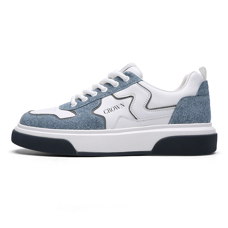 Кеды мужские, обувь для скейтбординга низкая Crown, белый/синий
Кеды мужские, обувь для скейтбординга низкая Crown, белый/синий