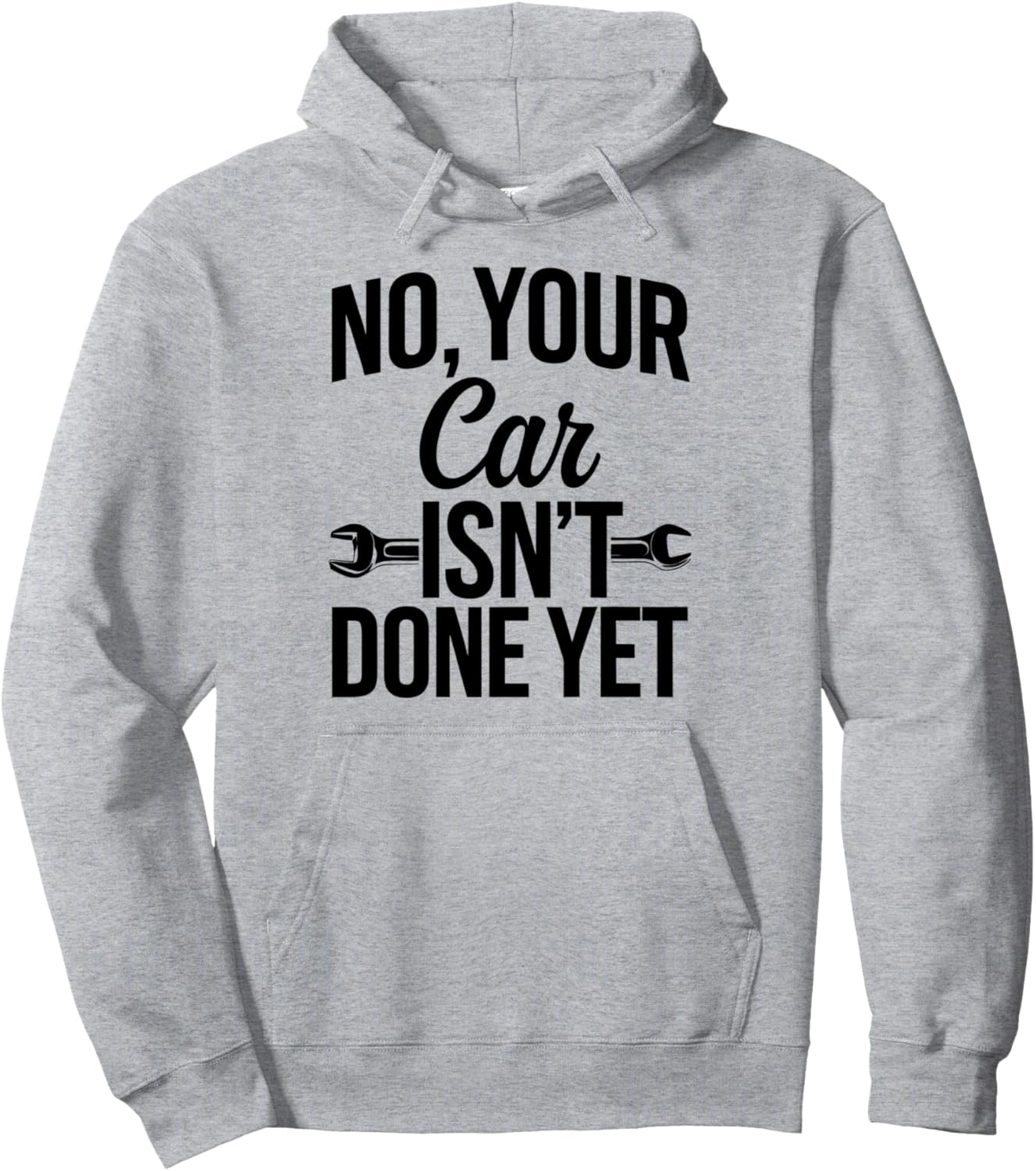 Нет, твоя машина еще не готова. Забавная толстовка с надписью Автомеханик, гараж, ремонт автомобилей Mechanic Humor Apparel, серый
Нет, твоя машина еще не готова. Забавная толстовка с надписью Автомеханик, гараж, ремонт автомобилей Mechanic Humor Apparel, серый