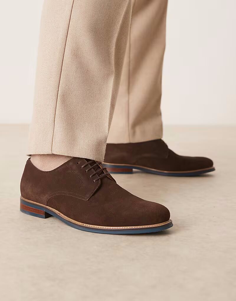 Замшевые броги Dune London Stanley коричневого цвета
Замшевые броги Dune London Stanley коричневого цвета