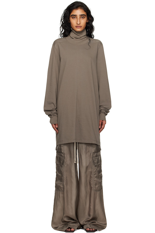 Rick Owens Серые конкордианы, водолазка для серфинга
Rick Owens Серые конкордианы, водолазка для серфинга