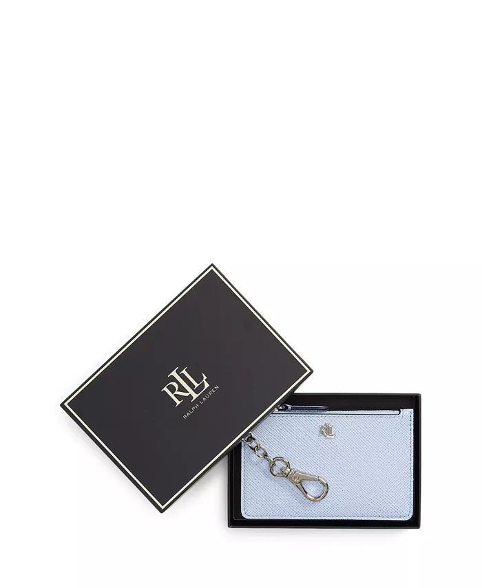 Текстурированный кожаный картхолдер на молнии Lauren Ralph Lauren, синий
Текстурированный кожаный картхолдер на молнии Lauren Ralph Lauren, синий