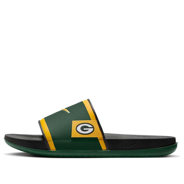 Тапочки nfl x offcourt slide 'green bay packers 2024' Nike, мультиколор 
Тапочки nfl x offcourt slide 'green bay packers 2024' Nike, мультиколор
