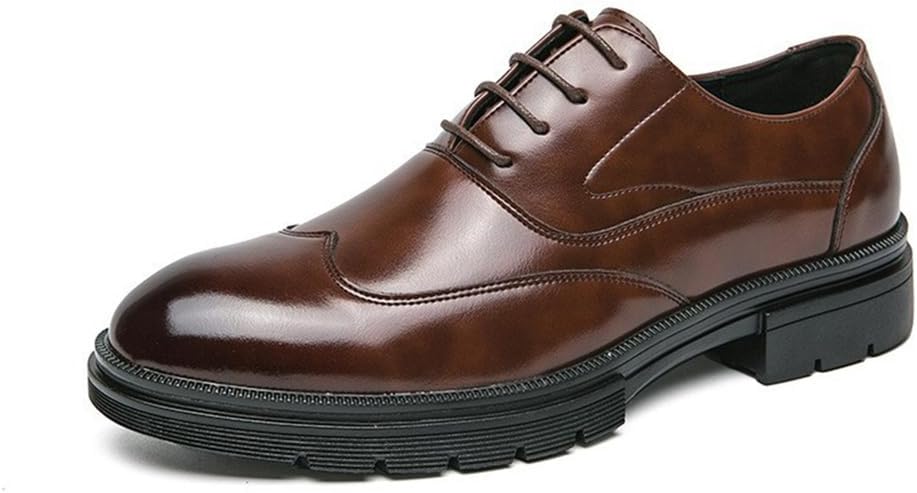 Мужские оксфорды KYOESCAI, классические туфли на шнуровке, удобные деловые дерби для вечерних мероприятий, коричневый
Мужские оксфорды KYOESCAI, классические туфли на шнуровке, удобные деловые дерби для вечерних мероприятий, коричневый