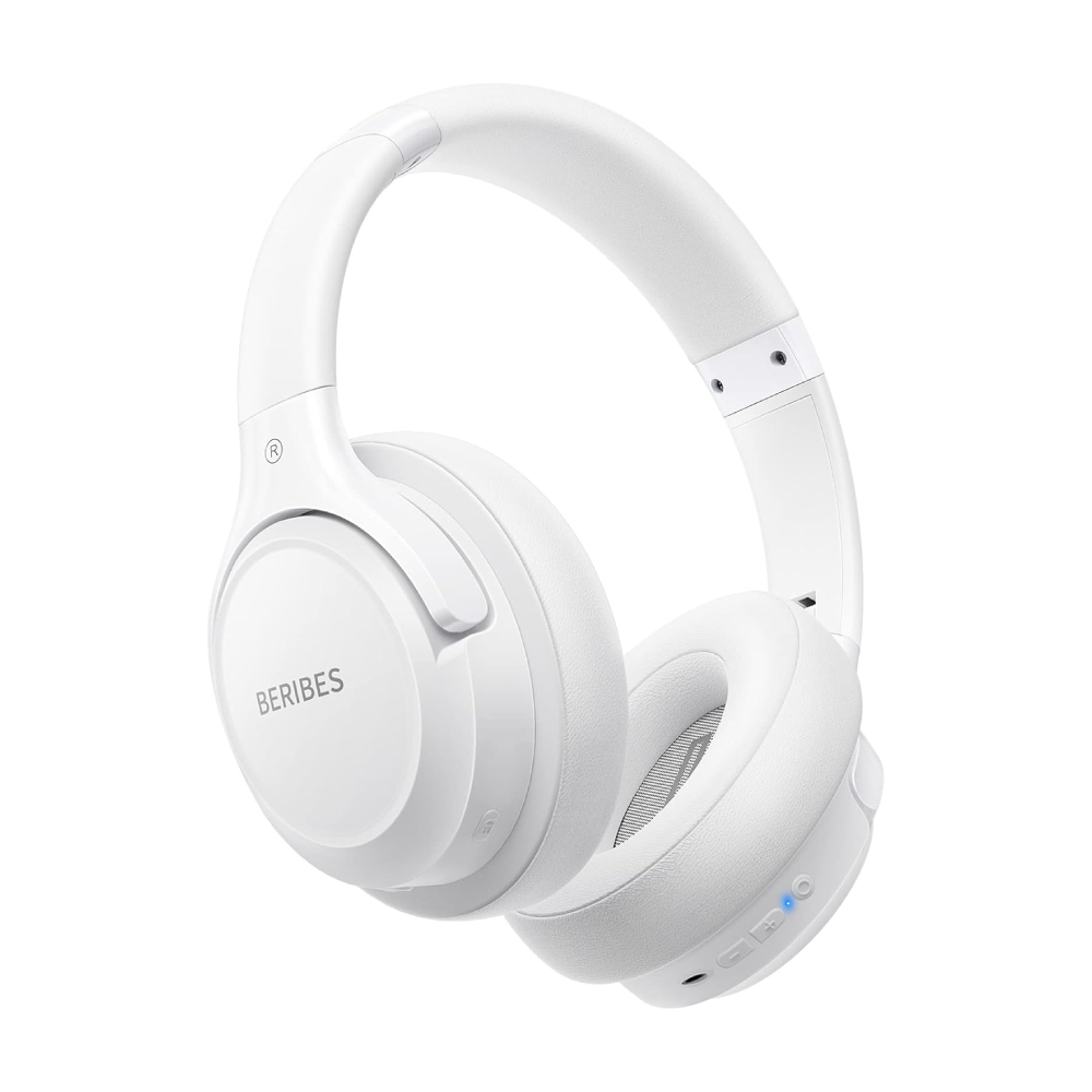 Наушники беспроводные BERIBES WH202A, белый
Наушники беспроводные BERIBES WH202A, белый