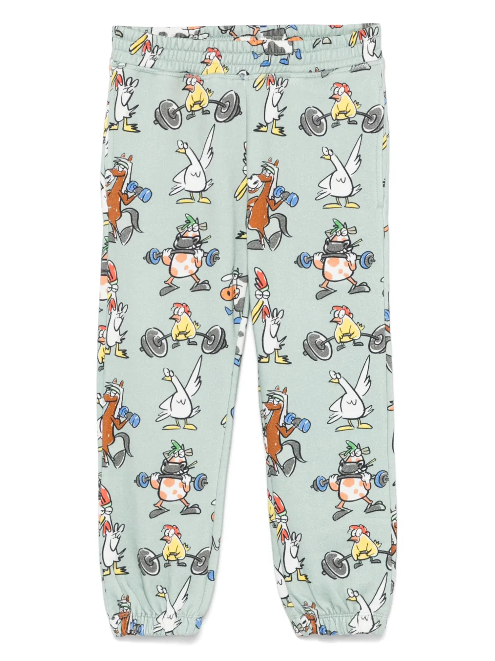 Спортивные брюки с анималистичным принтом Stella McCartney Kids, зеленый
Спортивные брюки с анималистичным принтом Stella McCartney Kids, зеленый