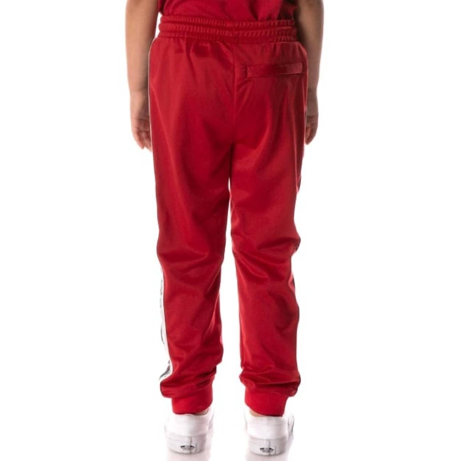 Детские красные спортивные брюки с логотипом Dalic Kappa, красный
Детские красные спортивные брюки с логотипом Dalic Kappa, красный